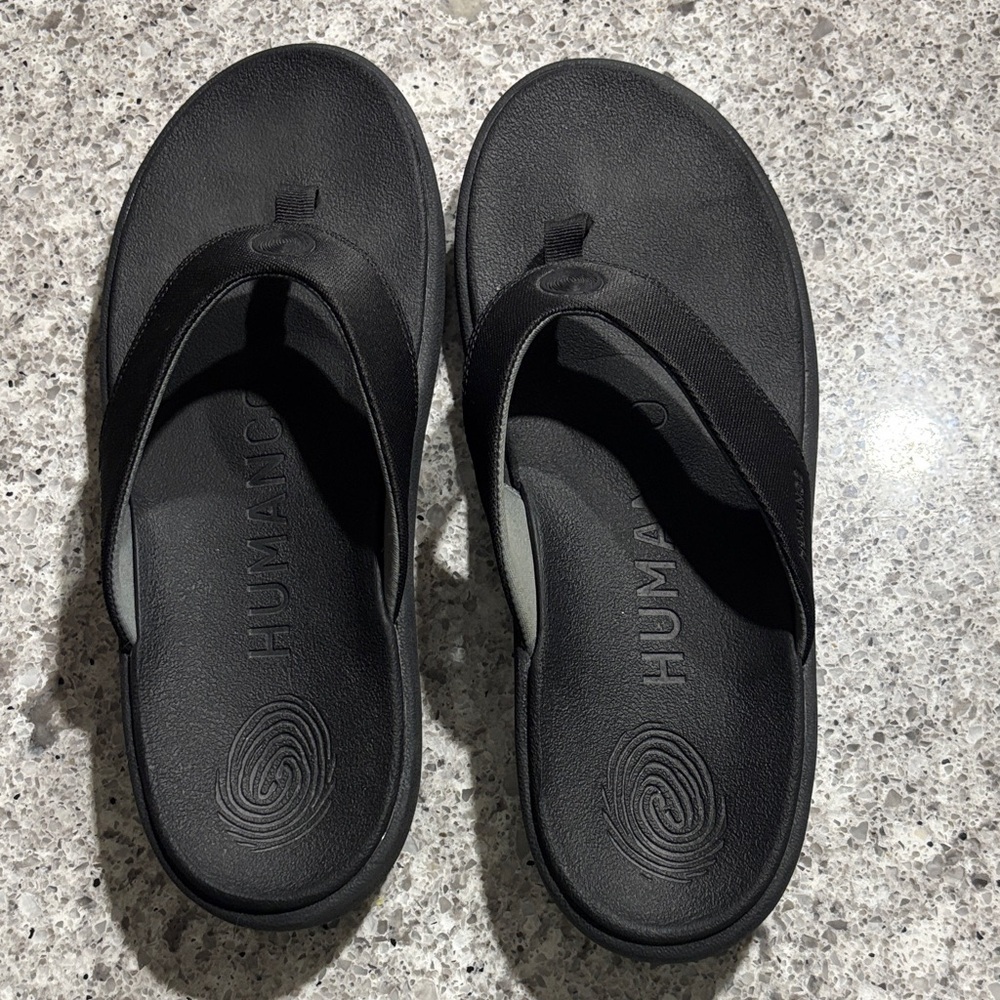 Black Women's Sandals - Picture 2 of 9